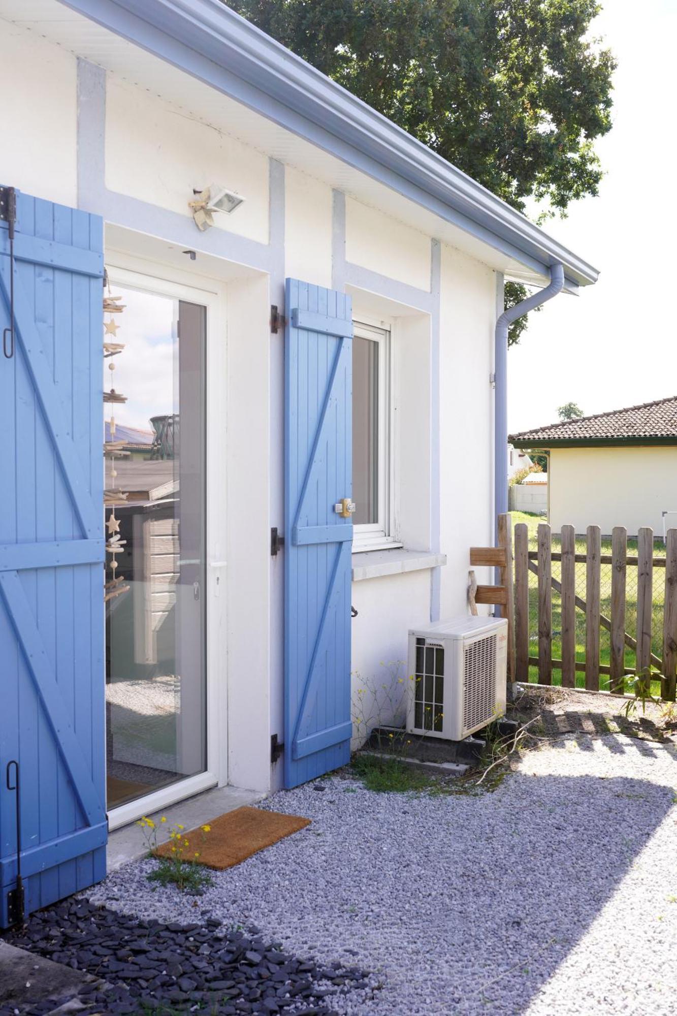 Appartement Le Cocon Bleu à Parentis-en-Born Extérieur photo
