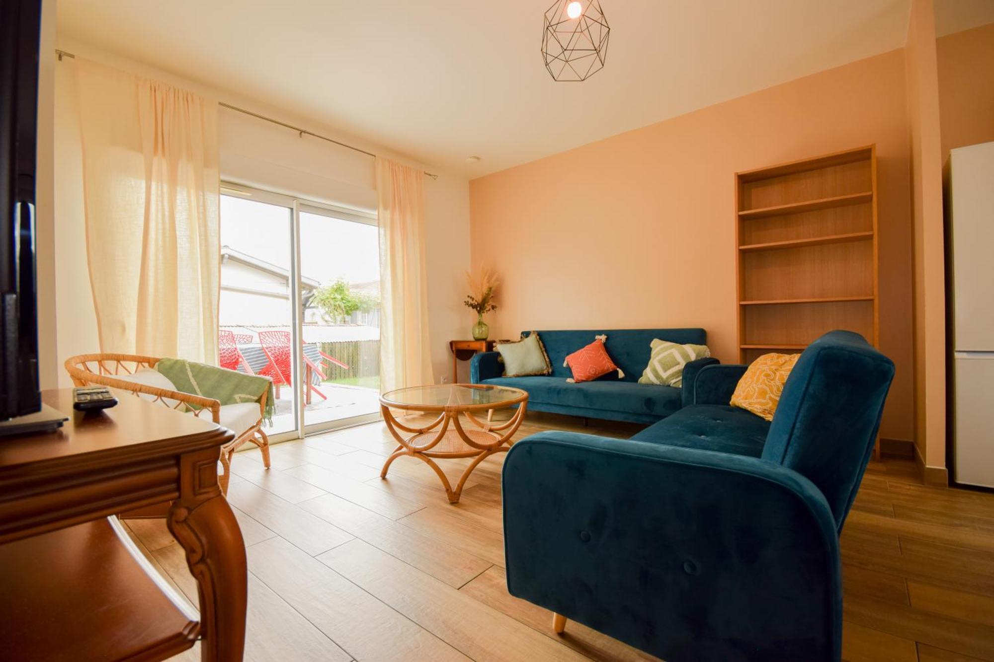 Appartement Le Cocon Bleu à Parentis-en-Born Extérieur photo